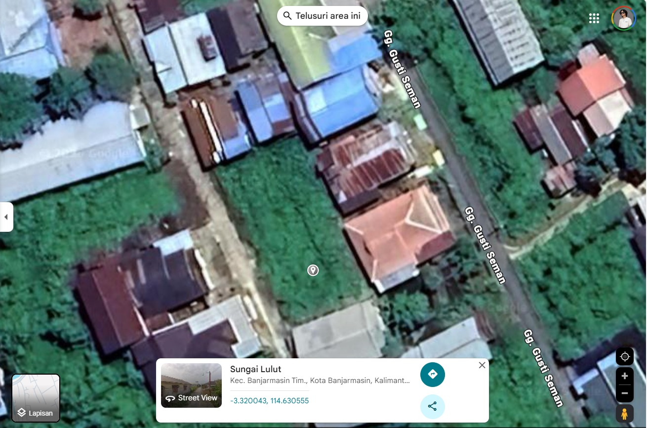 Foto Udara Lahan Utama